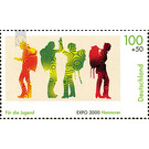 Meeting place for the world's youth  - Germany / Federal Republic of Germany 2000 - 100 Pfennig