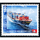 merchant fleet  - Switzerland 2016 - 150 Rappen