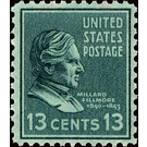 Millard Fillmore (1800-1874), 13th President of the U.S.A. - United States of America 1938