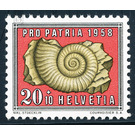 Minerals and fossils  - Switzerland 1958 - 20 Rappen