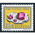Minerals and fossils  - Switzerland 1958 - 30 Rappen