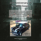 Mini Cooper, 20th Anniversary - Caribbean / Antigua and Barbuda 2021