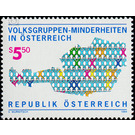 minorities  - Austria / II. Republic of Austria 1994 - 5.50 Shilling