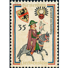 minstrel  - Liechtenstein 1961 - 35 Rappen