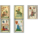 minstrel  - Liechtenstein 1961 Set