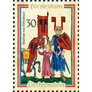 minstrel  - Liechtenstein 1970 - 30 Rappen