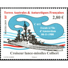 Missile Cruiser Colbert - French Australian and Antarctic Territories 2019 - 2.80