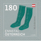 Modelstutzen patterned socks – Enns Valley - Austria / II. Republic of Austria 2020 - 180 Euro Cent