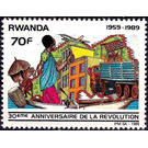Modernization. - East Africa / Rwanda 1990 - 70