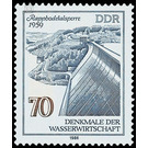 Monuments of water management  - Germany / German Democratic Republic 1986 - 70 Pfennig