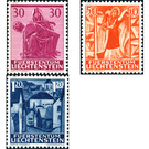 Moors  - Liechtenstein 1962 Set