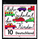 More safety for children in traffic  - Germany / Federal Republic of Germany 1997 - 10 Pfennig