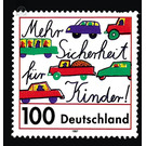More safety for children in traffic  - Germany / Federal Republic of Germany 1997 - 100 Pfennig