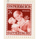 Mother's Day  - Austria / I. Republic of Austria 1937 - 24 Groschen