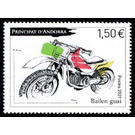 Motorcycles : Bailen Guai - Andorra, French Administration 2021 - 1.50