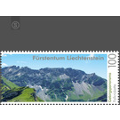 Mountain panorama - Falkniskette  - Liechtenstein 2019 - 100 Rappen