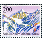 mountains  - Liechtenstein 1993 - 200 Rappen