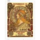 Mucha, Alfons  - Austria / II. Republic of Austria 2010 Set