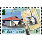 National Archives and Stamp of 1933 - South America / Falkland Islands 2020