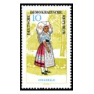National costumes  - Germany / German Democratic Republic 1964 - 10 Pfennig