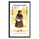 National costumes  - Germany / German Democratic Republic 1966 - 20 Pfennig