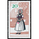 National costumes  - Germany / German Democratic Republic 1968 - 20 Pfennig