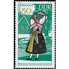 National costumes  - Germany / German Democratic Republic 1968 - 50 Pfennig