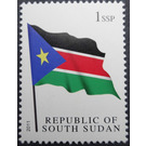 National flag - East Africa / South Sudan 2011 - 1