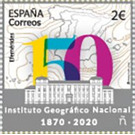 National Georgraphic Institute 150th Anniversary - Spain 2020 - 2