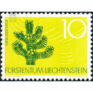 natural reserve  - Liechtenstein 1966 - 10 Rappen