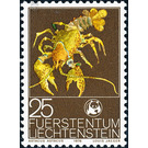natural reserve  - Liechtenstein 1976 - 25 Rappen