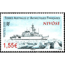 Naval Frigate Nivôse - French Australian and Antarctic Territories 2020