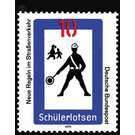 New rules in road traffic (1)  - Germany / Federal Republic of Germany 1971 - 10 Pfennig