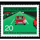 New rules in road traffic (2)  - Germany / Federal Republic of Germany 1971 - 20 Pfennig