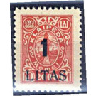 New value on Memeledition - Germany / Old German States / Memel Territory 1923 - 1