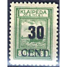 New value on Memeledition - Germany / Old German States / Memel Territory 1923 - 30