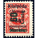 New vertical value - Germany / Old German States / Memel Territory 1923 - 60