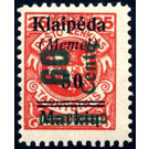 New vertical value - Germany / Old German States / Memel Territory 1923 - 60