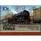 New York Central Railroad Class J3a 4-6-4 1937 USA - Polynesia / Tuvalu, Vaitupu 1987