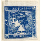 newspaper stamp  - Austria / k.u.k. monarchy / Empire Austria 1851 - 0.60 Kreuzer