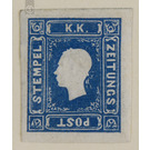 newspaper stamp  - Austria / k.u.k. monarchy / Empire Austria 1859 - 1.05 Kreuzer