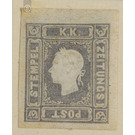 newspaper stamp  - Austria / k.u.k. monarchy / Empire Austria 1859 - 1.05 Kreuzer