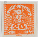 newspaper stamp  - Austria / Republic of German Austria / German-Austria 1920 - 20 Heller
