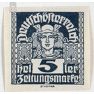 newspaper stamp  - Austria / Republic of German Austria / German-Austria 1920 - 8 Heller