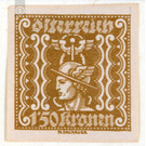 Newspaper Stamps  - Austria / Republic of German Austria / German-Austria 1922 - 1.50 Krone