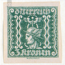 Newspaper Stamps  - Austria / Republic of German Austria / German-Austria 1922 - 3 Krone