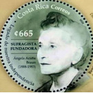 Ángela Acuña Braun(1888-1983), Lawyer and Suffragist - Central America / Costa Rica 2020