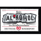 No alcohol in traffic  - Germany / Federal Republic of Germany 1982 - 80 Pfennig