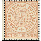 Numeral in circle - Germany / Old German States / North German Confederation 1869