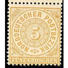 Numeral in circle - Germany / Old German States / North German Confederation 1869 - 5